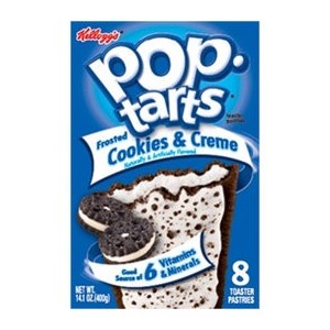 Kellogg's Pop Tarts Cookie'n'Cream 384 Gr