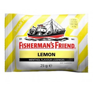 Fishermans Friend sans sucre saveur citron - 25 Gr