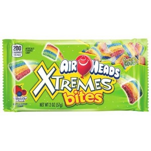 AirHeads Xtremes Bites Rainbow berry goût fruits mélangés - 57 Gr - My Candy Shop