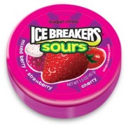Ice breakers acidulés aux fruits rouges - 42Gr