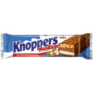 Knoppers barre chocolat et noisettes 40 Gr
