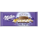 Tablette de chocolat Milka Crispy Joghurt 300 Gr 