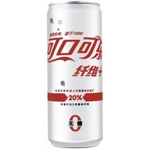 Coca Cola Fibre sans sucre 330ml