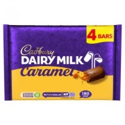Cadbury Dairy milk Caramel 4 Pack 134 Gr