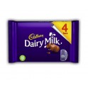 Cadbury Dairy milk 4 Pack 134 Gr