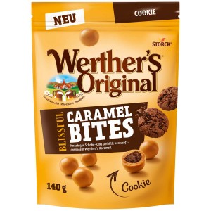 Caramel Bites Cookie Werther's Original 140 Gr