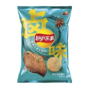 Lay's Spices Beef 70 Gr
