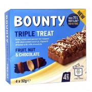 Bounty Triple Treat Fruit & Nut 128 Gr