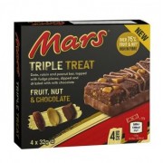 Mars Triple Treat Fruit & Nut 128 Gr