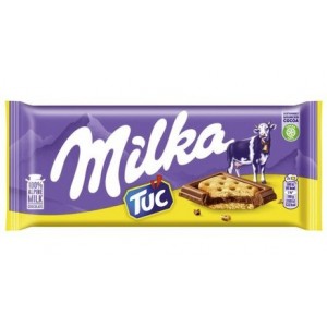 Tablette de chocolat Milka Tuc 87 Gr