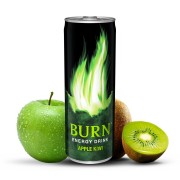 Burn Apple Kiwi 250ml