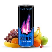 Burn Fruit Punch 250ml