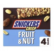 Snickers Crisp Triple Treat Fruit & Nut 128g