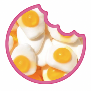 Haribo Oeufs au plat 100 Gr